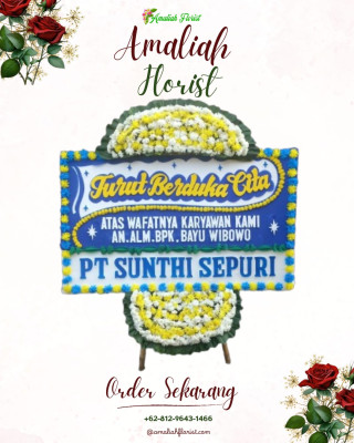 Papan Bunga Duka di Dukuhturi