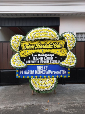 Papan Bunga Duka di Dukuhturi