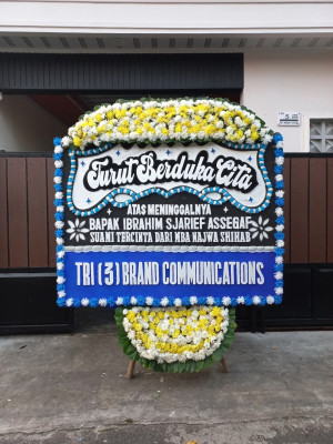 Papan Bunga Duka di Dukuhturi